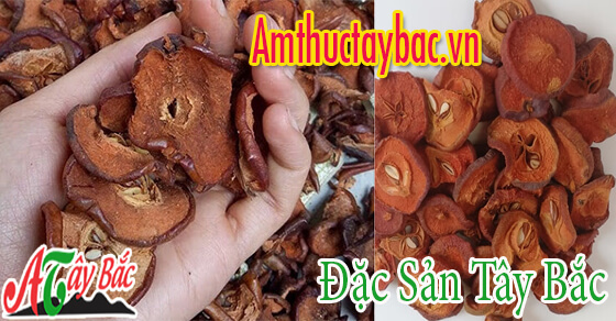 Táo mèo thường được phơi khô