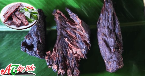 Thịt bò gác bếp chuẩn vị thơm ngon của vùng cao Tây Bắc