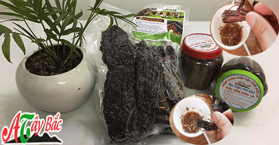 Thịt bò gác bếp chấm cùng chẳm chéo sẽ càng thơm ngon hơn