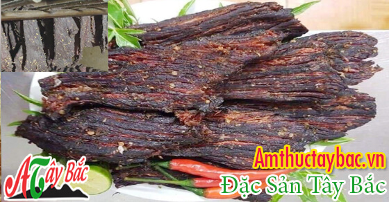 Thịt bò gác bếp Sơn La món quà đặc biệt của người vùng cao