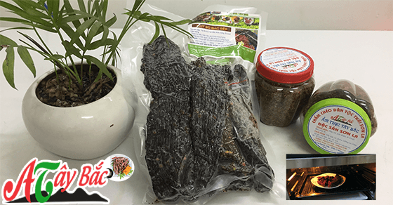 Thịt bò gác bếp – Đặc sản trứ danh Tây Bắc