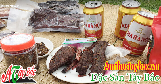 Thịt gác bếp Sơn La chuẩn ngon chỉ có tại Amthuctaybac.vn