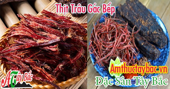 Thịt gác bếp chuẩn ngon của Amthuctaybac.vn
