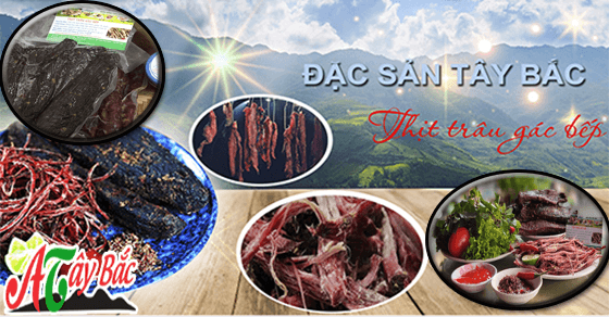 Thịt trâu gác bếp Tây Bắc – Món quà Tết hảo hạng, thiết thực nhất Thịt trâu gác bếp Tây Bắc – Món quà Tết hảo hạng, thiết thực nhất