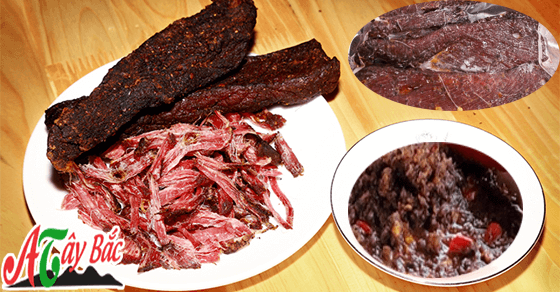 Thịt lợn gác bếp là món ăn được nhiều người yêu thích