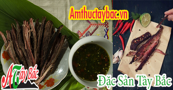 Thịt gác bếp thường được sử dụng chung với chẳm chéo