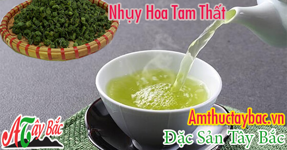 Trà hoa tam thất có tác dụng tốt cho tim mạch