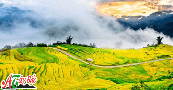 Cảnh đồi núi Tây Bắc nên thơ