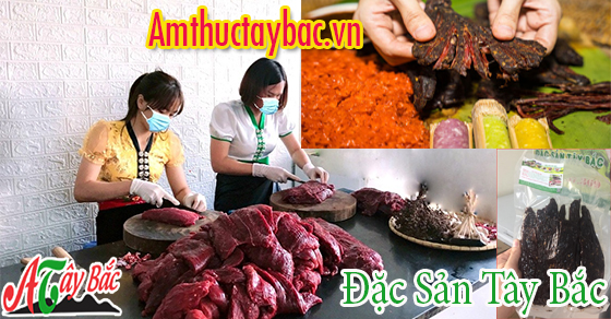 thit trau gac bep duoc bay ban tai cac co so am thuc tay bac