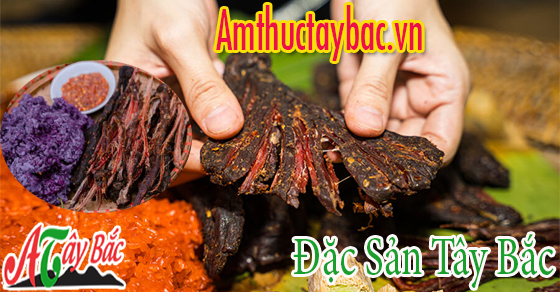 Thịt trâu gác bếp Sơn La ngon chuẩn trong dịp năm mới Thịt trâu gác bếp Sơn La ngon chuẩn trong dịp năm mới