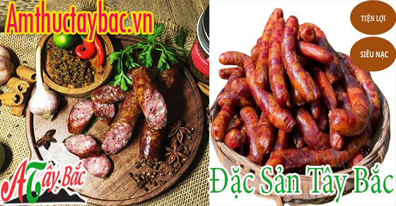 Lạp xưởng gác bếp có hương vị vô cùng đặc trưng