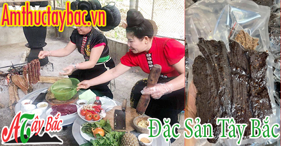 Thịt gác bếp là bản sắc dân tộc của người dân Tây Bắc