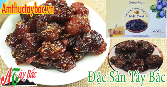 Mận sấy dẻo được nhiều thực khách lựa chọn  khi đến  mộc châu 